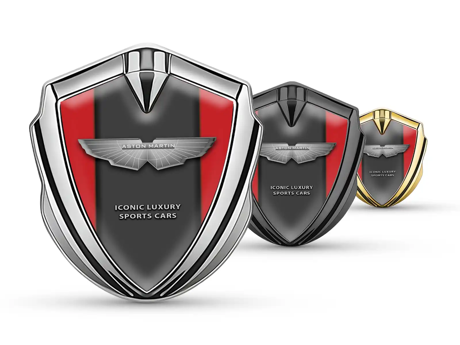 Aston Martin Emblem Fender Abzeichen Pro Design Solide